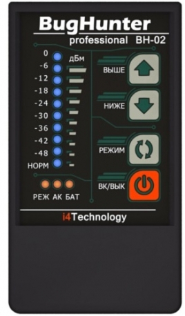 БагХантер Профессионал BH-2. Детектор жучков BugHunter Professional BH-02