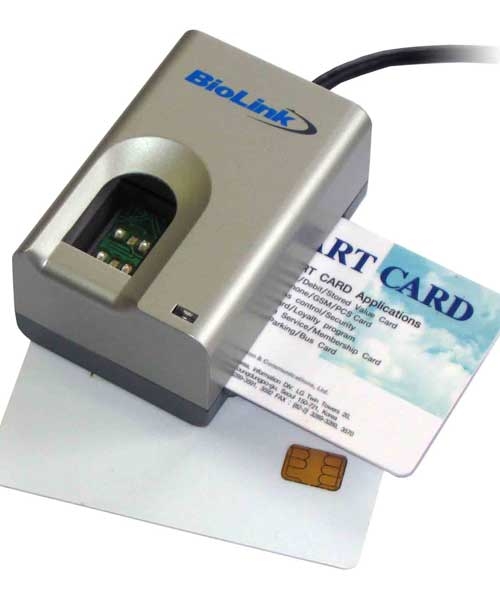 BioLink U-Match 5.0 - сканер отпечатков пальцев со считывателем смарт-карт