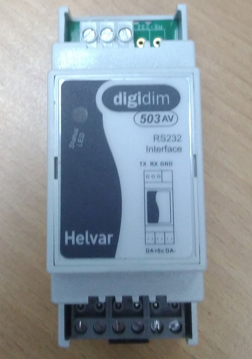 DIGIDIM 503AV AV-интерфейс